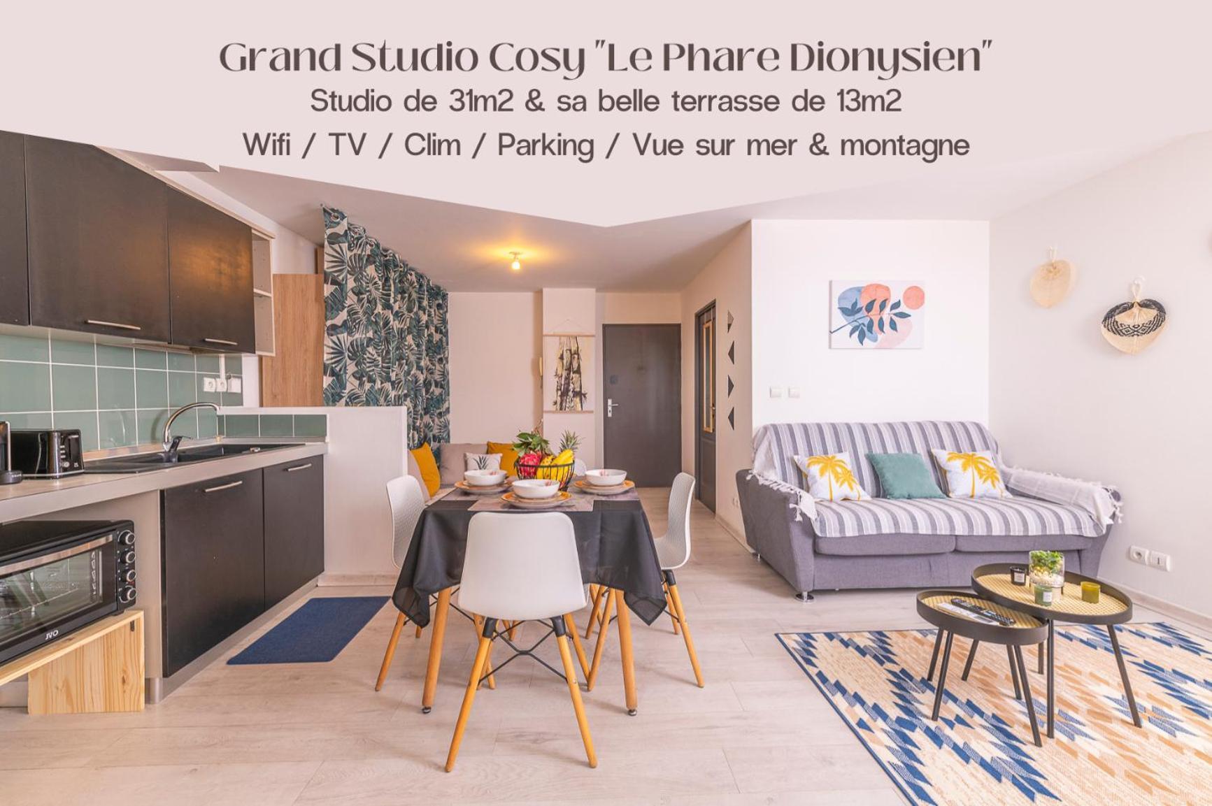 Grand Studio Cosy Le Phare Dionysien - Residence Le Phoenix サン＝ドニ エクステリア 写真